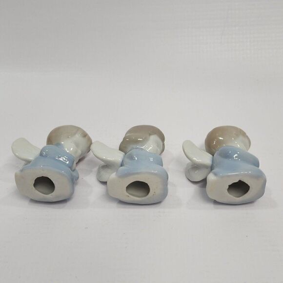 3 - Vintage Ceramic/Porcelain 2" Praying Angel Mini Figures - Picture 6 of 9